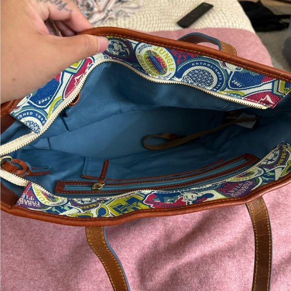 Dooney & Bourke Disney Sticker Collage tote - Picture 8 of 8